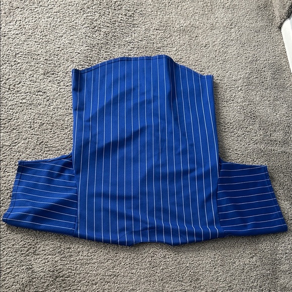 Majestic Blue Pinstripe Dodgers Jersey - Picture 7 of 7